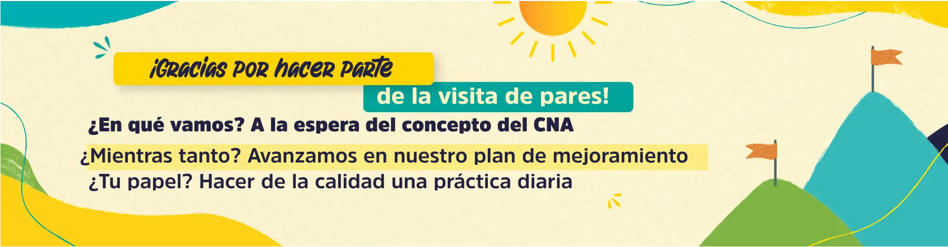 Gracias por hacer parte