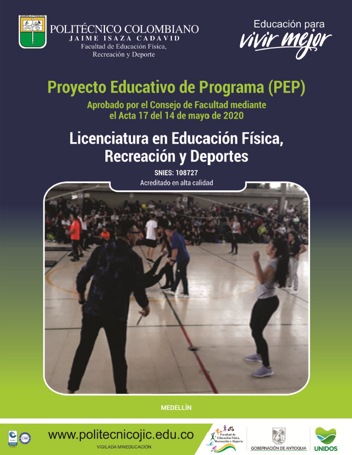 PEP Licenciatura en Educación Física, Recreación y Deporte