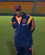 Carlos Alberto Paniagua Mazo,  Asistente Técnico. Estudiante de Tecnología Deportiva