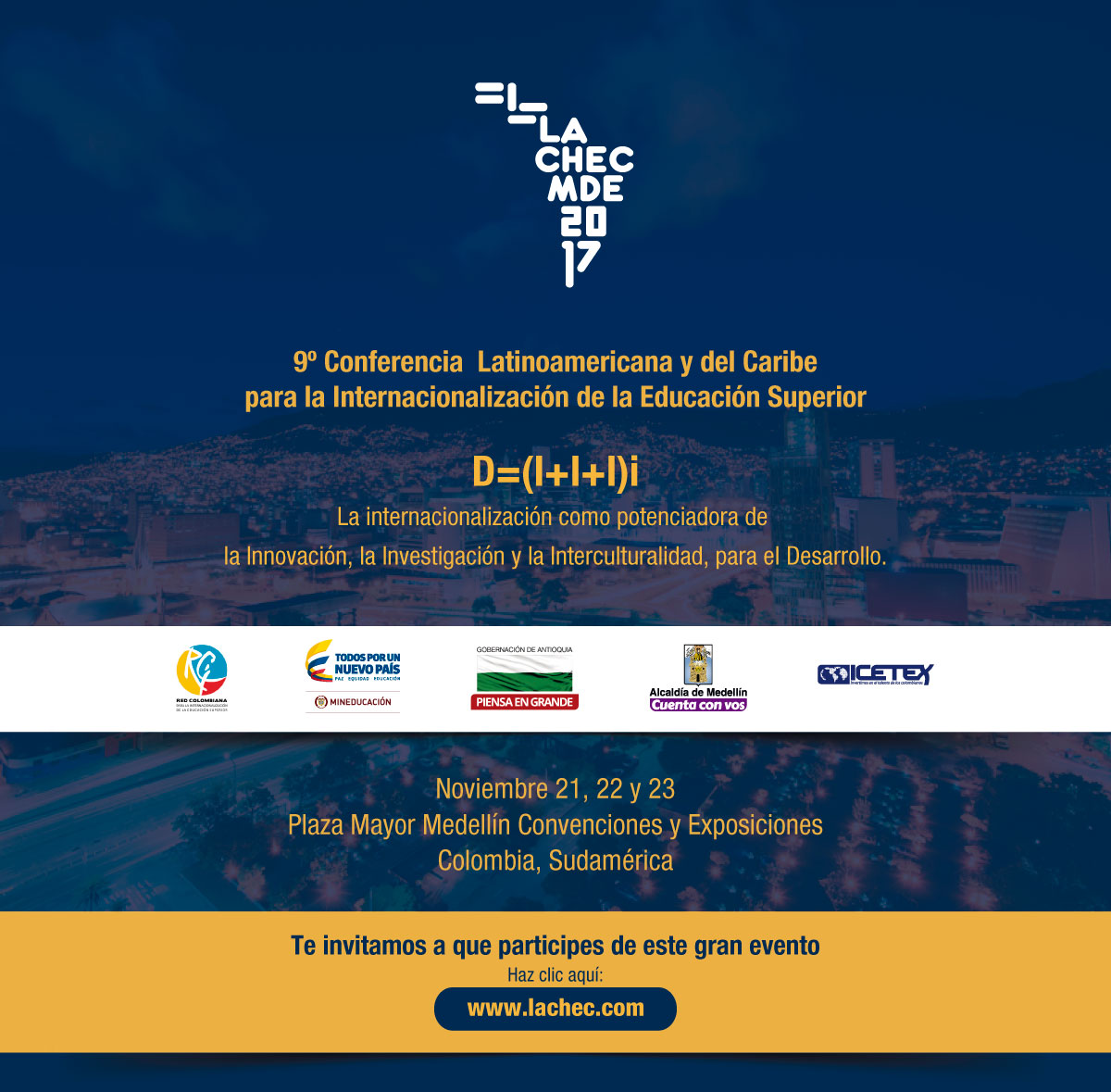 9 Conferencia Latinoamericana y del Caribe para la Internacionalización de la Educación Superior