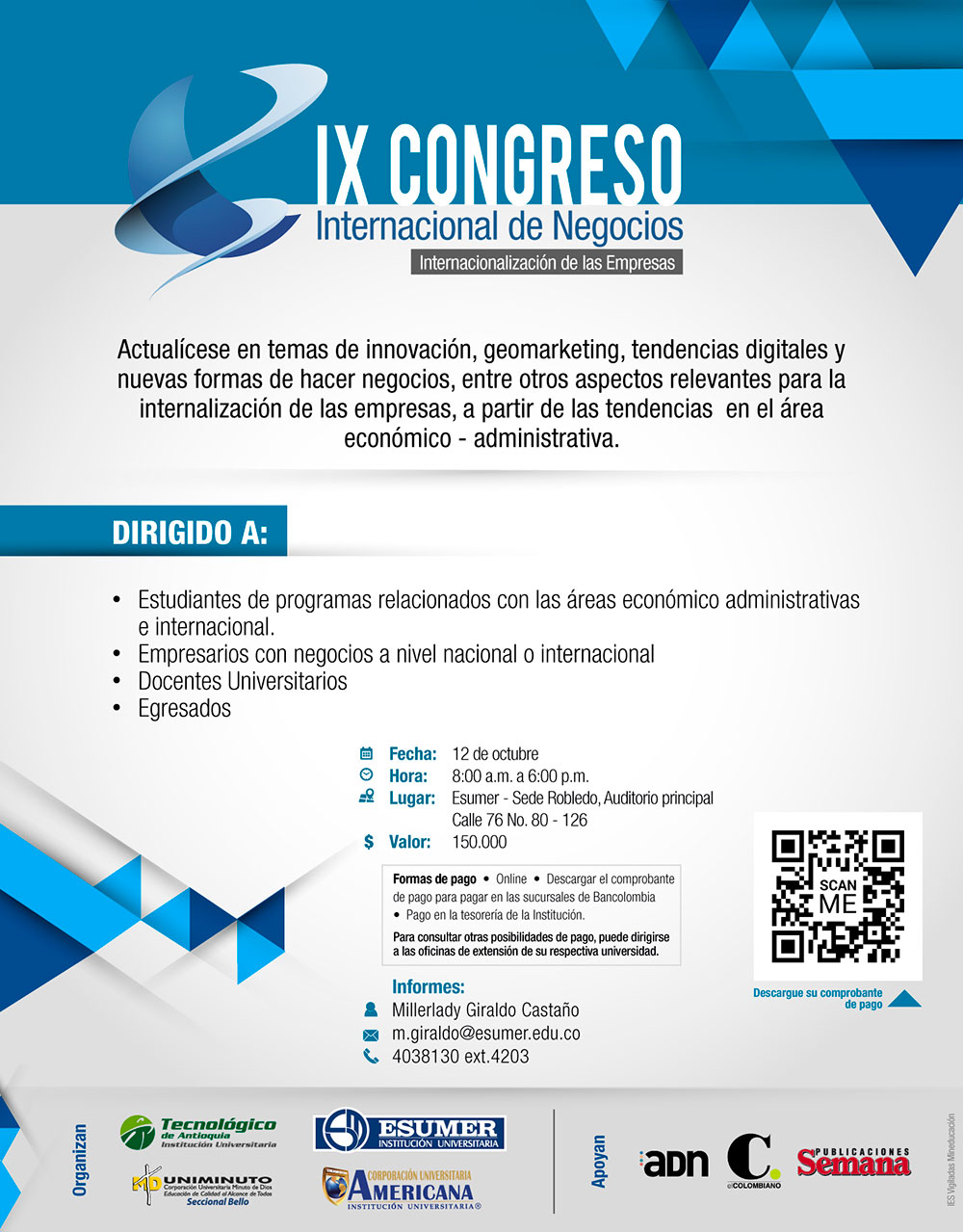 IX Congreso Internacional de Negocios 