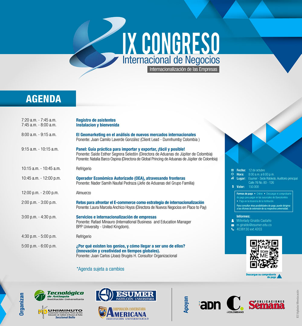 IX Congreso Internacional de Negocios 