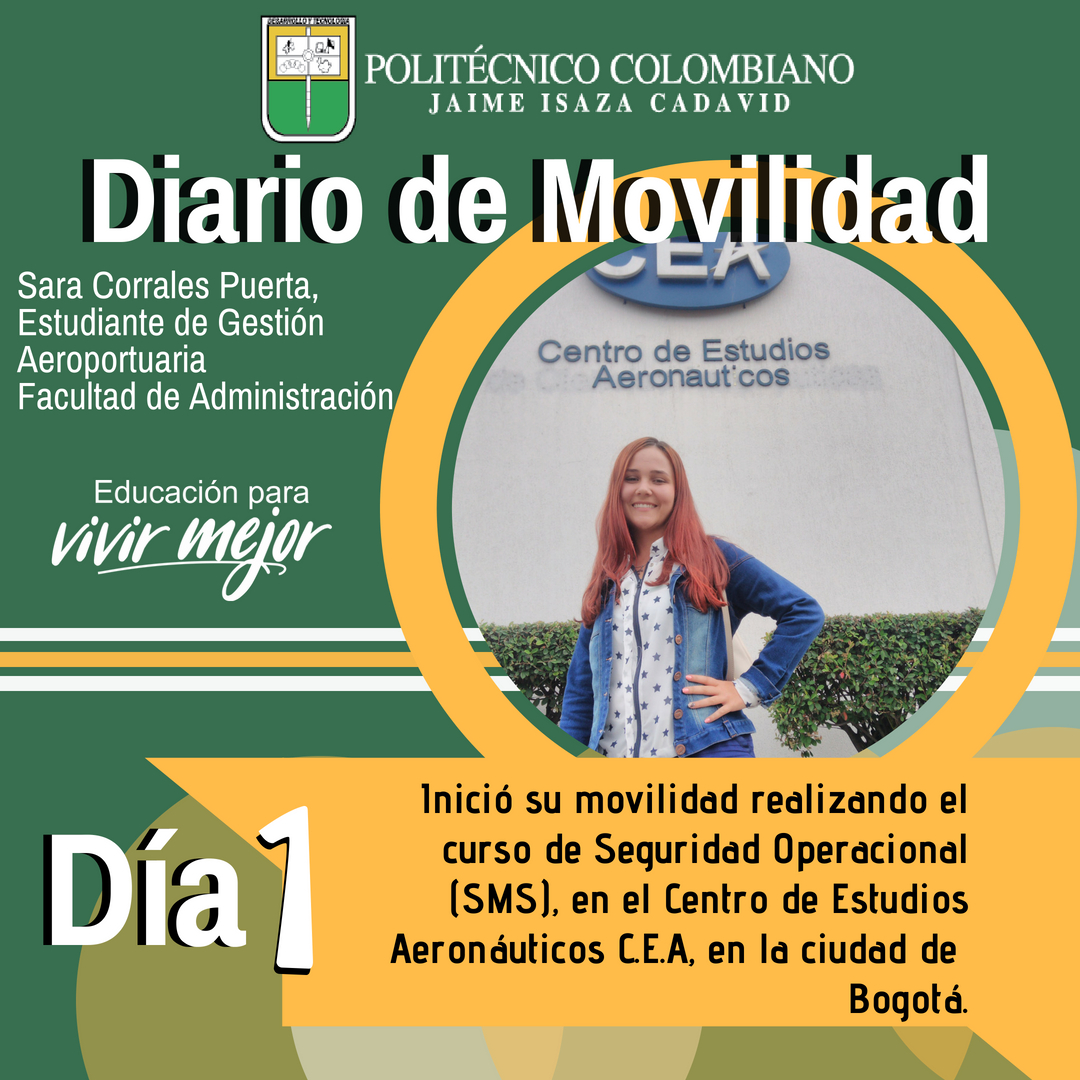 Diario de movilidad de Sara Corrales