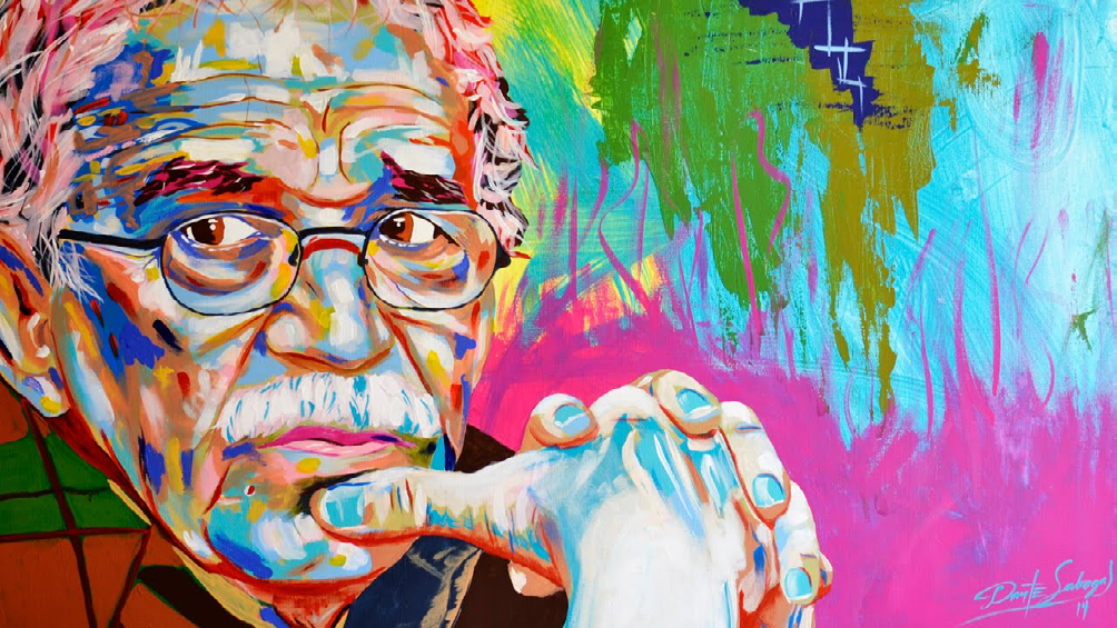 Pintura Gabriel García Márquez