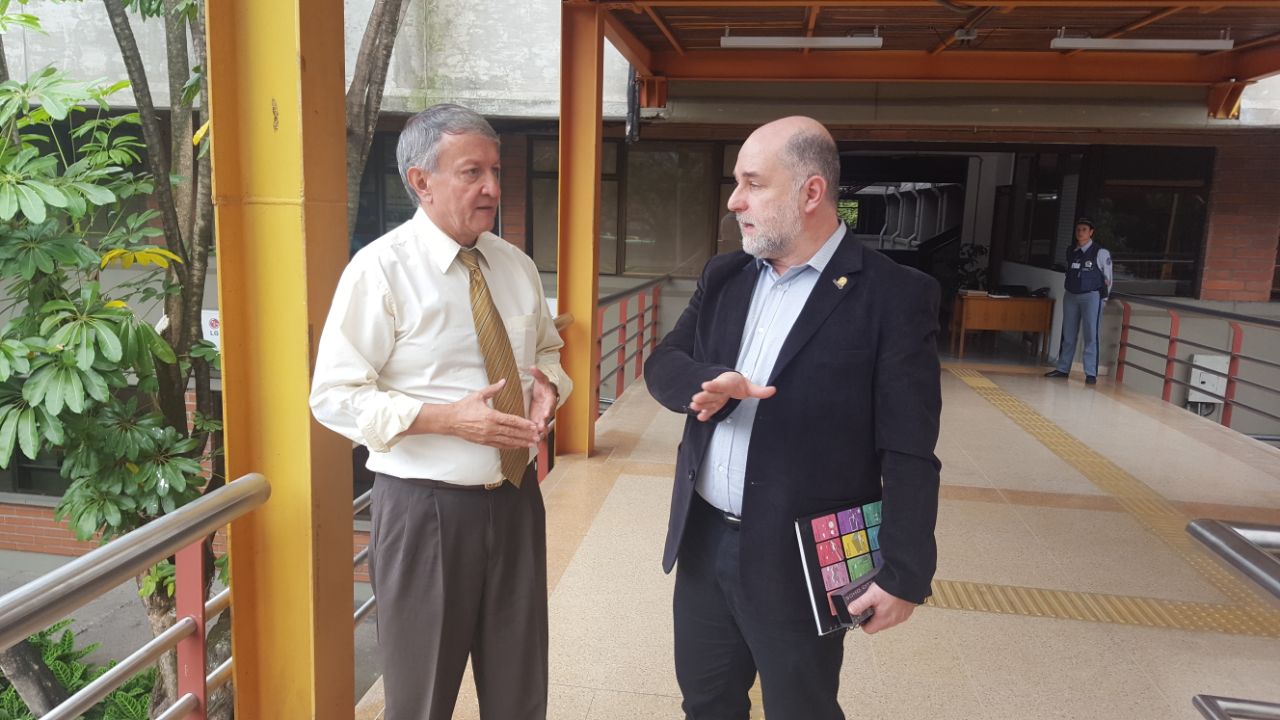 Rectores del Politécnico y la Universidad de Antioquia trabajarán mancomunadamente en la región de Urabá y el municipio de Amalfi