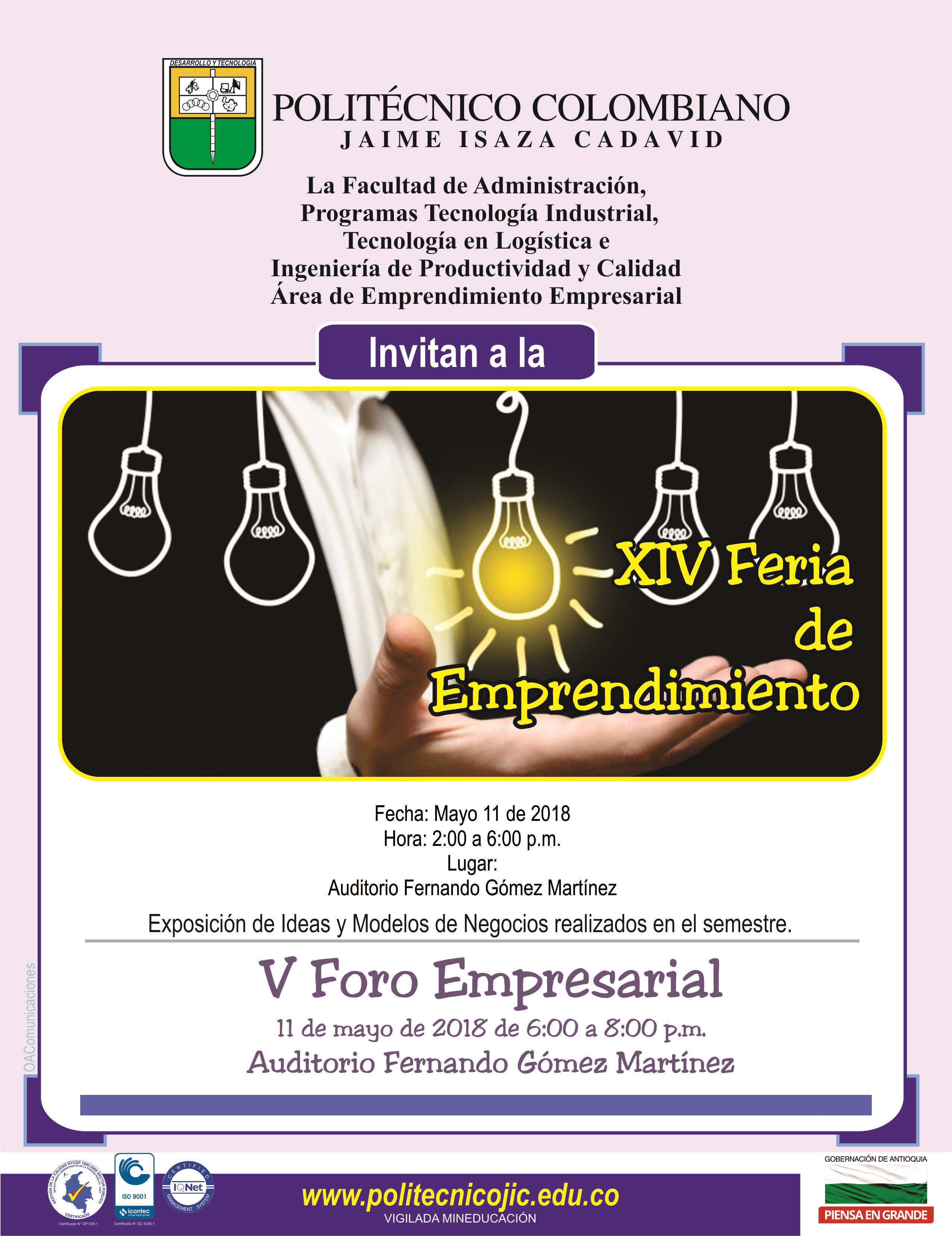 XIV Feria de Emprendimiento