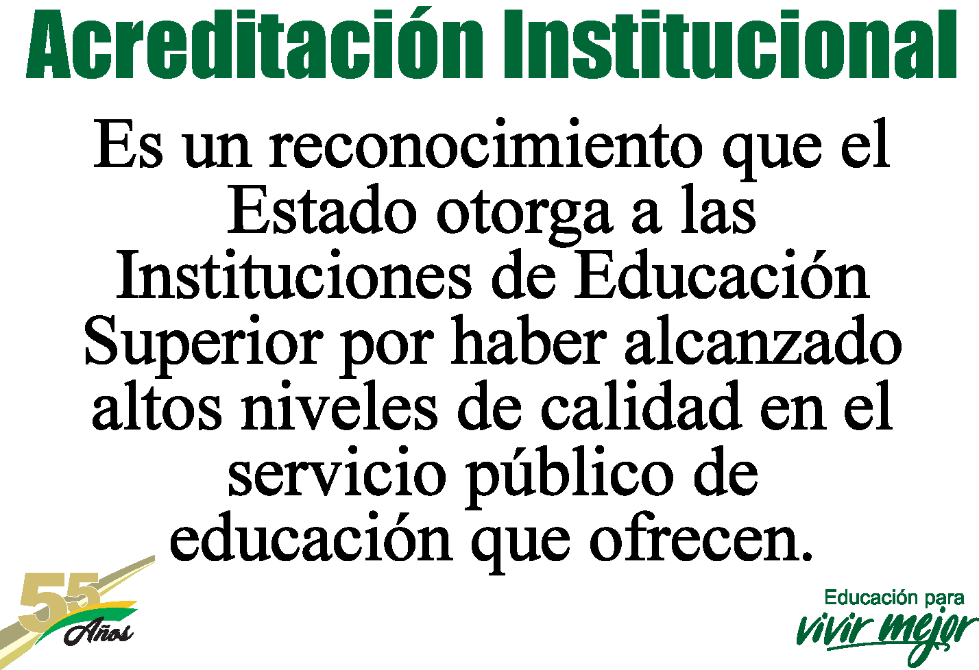 Acreditación Institucional 2019