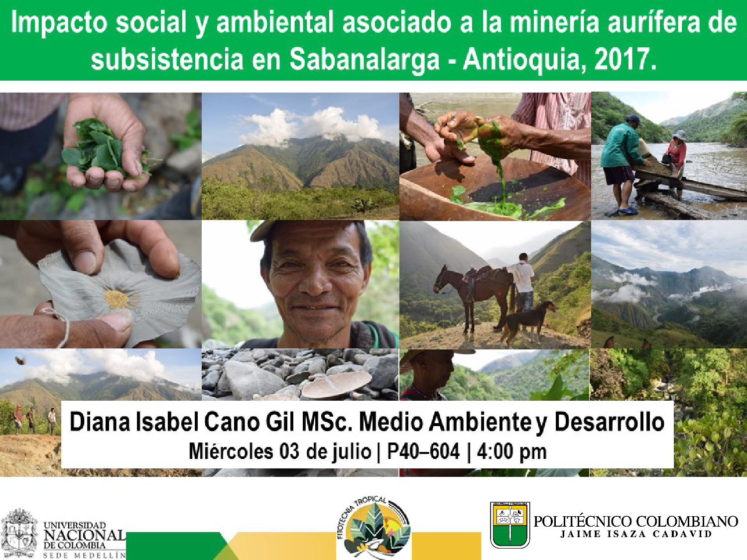 Impacto social y ambiental asociado a la minería aurífera de subsistencia en Sabanalarga – Antioquia