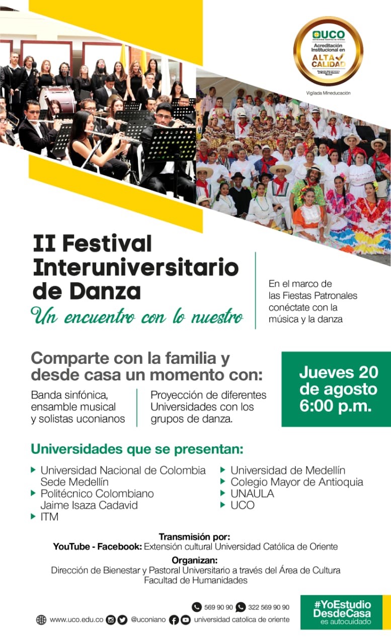 El POLI participará en el II Festival Interuniversitario de Danza
