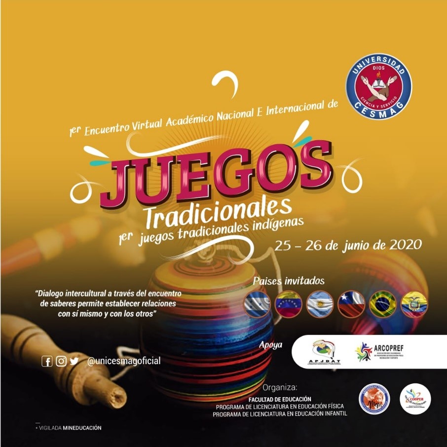El “POLI” estuvo presente en el I Encuentro Virtual Académico de Juegos Tradicionales y Juegos Indígenas