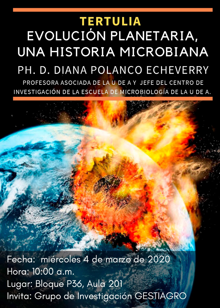 Tertulia “Evolución planetaria, una historia microbiana”
