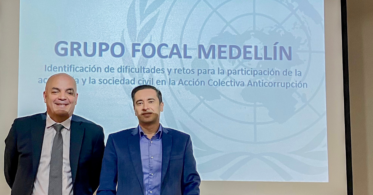 Decano de la Facultad de Ciencias Básicas, Sociales y Humanas fue invitado por la Oficina de las Naciones Unidas contra la Droga y el Delito para la Región Andina y el Cono Sur (UNODC)