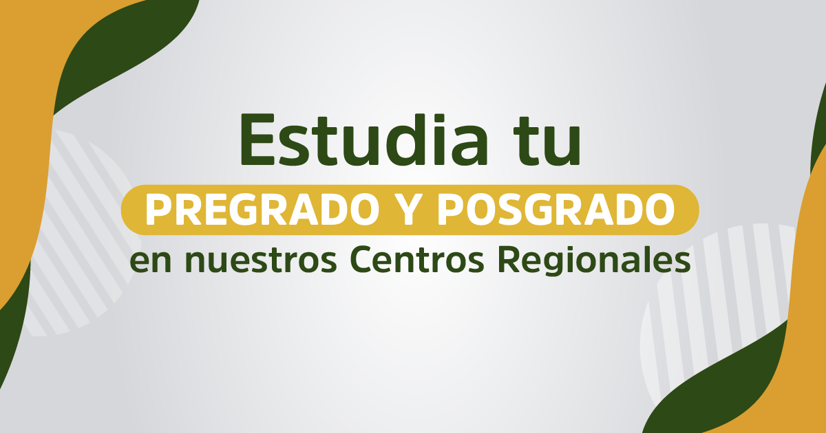 Inscripciones abiertas para pregrados y posgrados en los Centros Regionales 2023-1