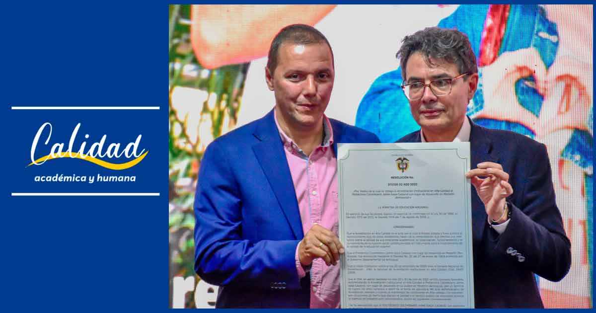 El Politécnico Colombiano Jaime Isaza Cadavid logra la acreditación en Alta Calidad