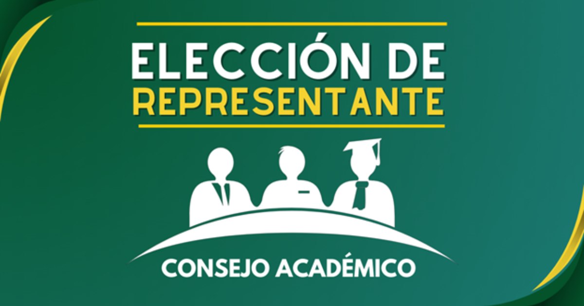 Elección del representante de los Docentes en el Consejo Académico