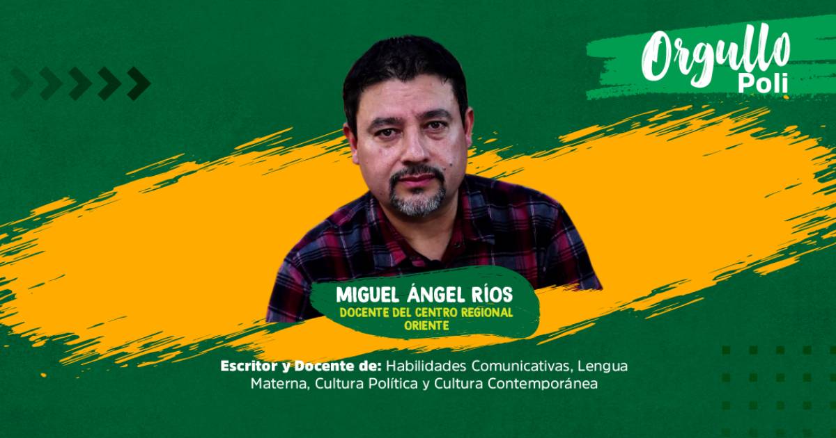 El profesor Miguel Ángel Ríos Restrepo, es protagonista con su libro Relatos Bandidos