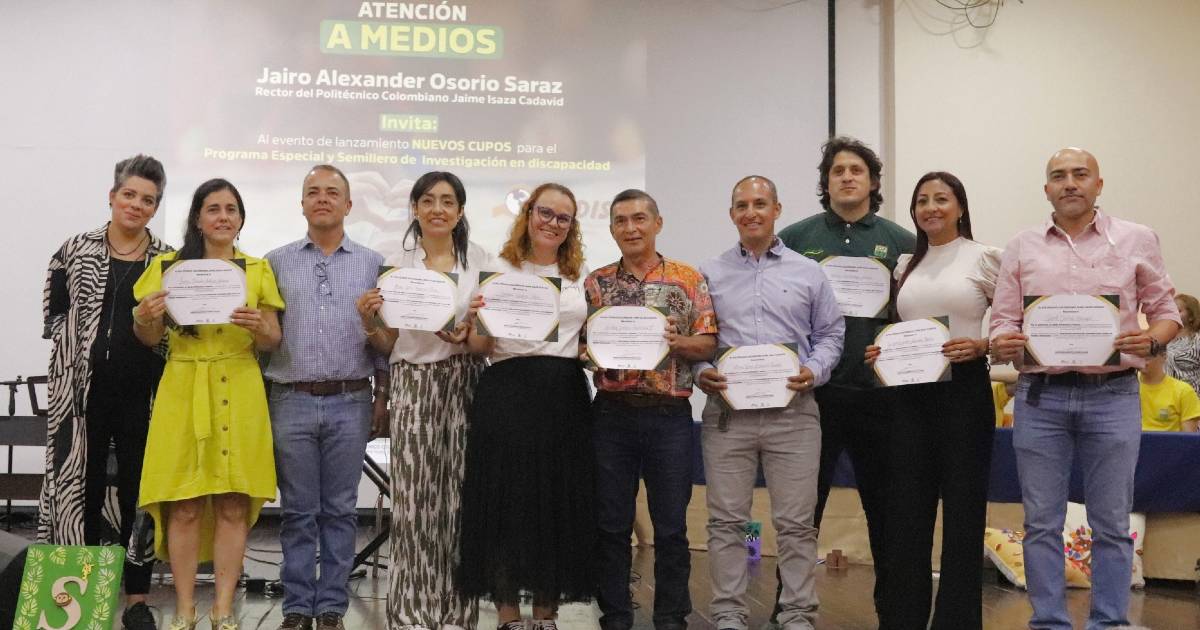 Integrantes del semillero SINDIS