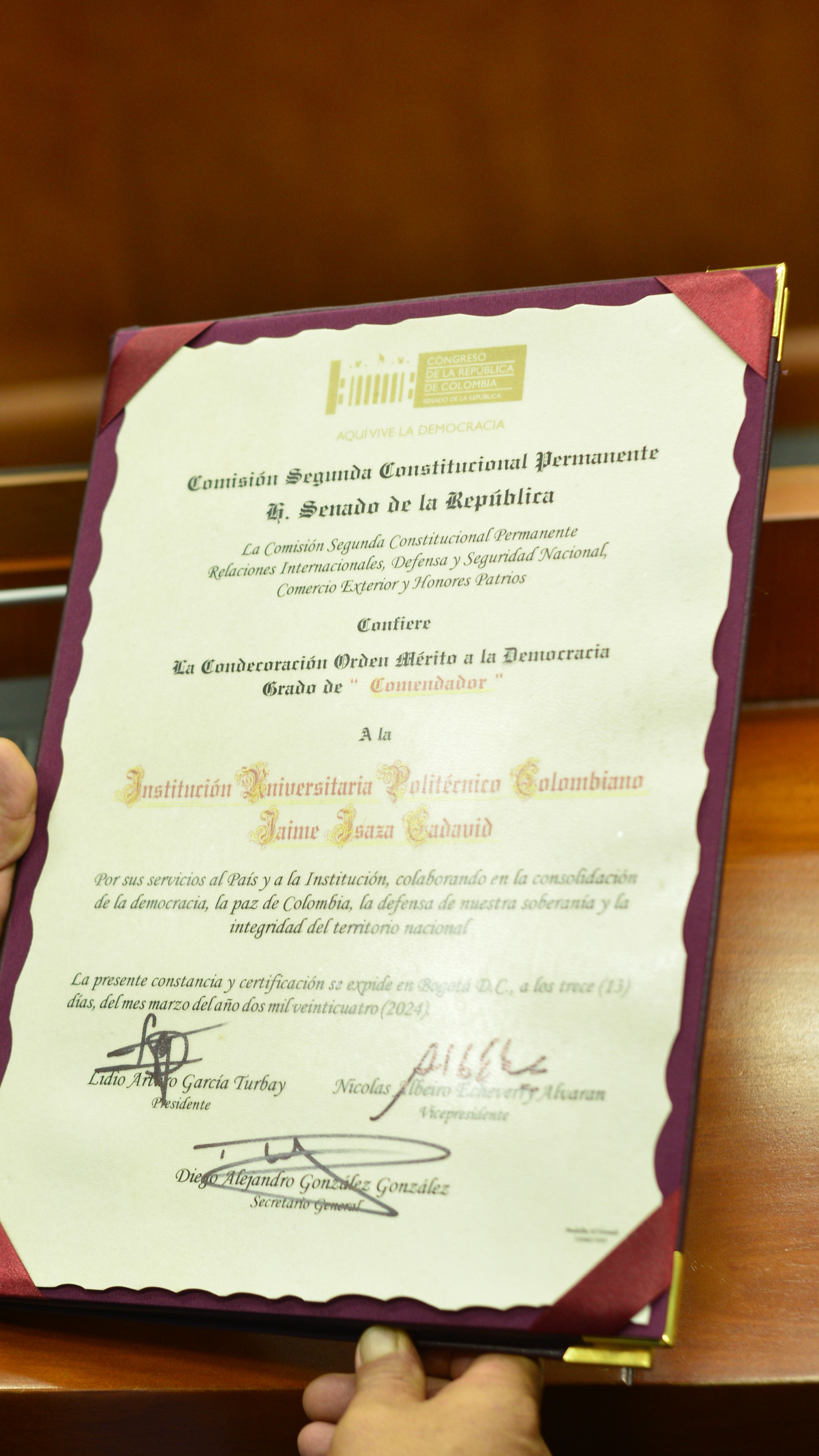 Orden Mérito Comendador