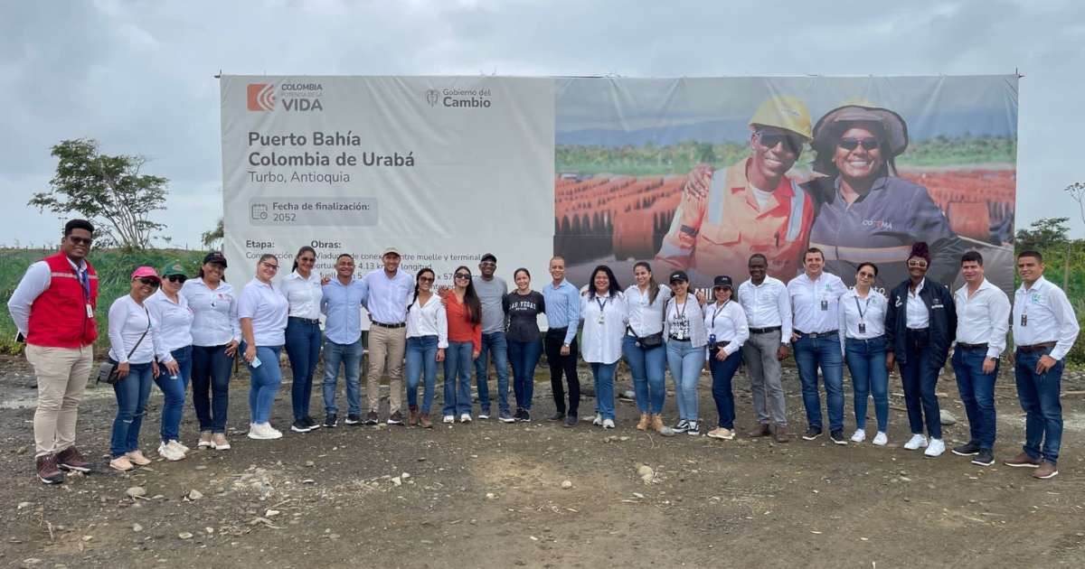 El Centro Regional Urabá se une a la visita al megaproyecto Puerto Antioquia