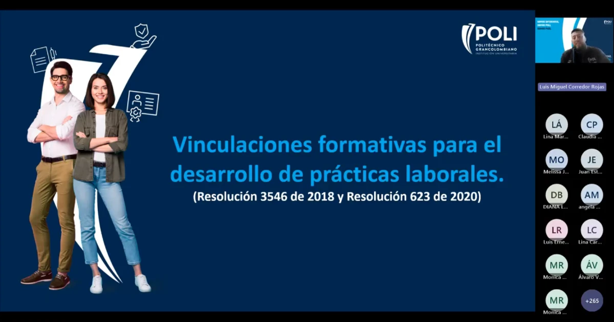 Luis Miguel Corredor Rojas – Jefe de Prácticas del Politécnico Grancolombiano