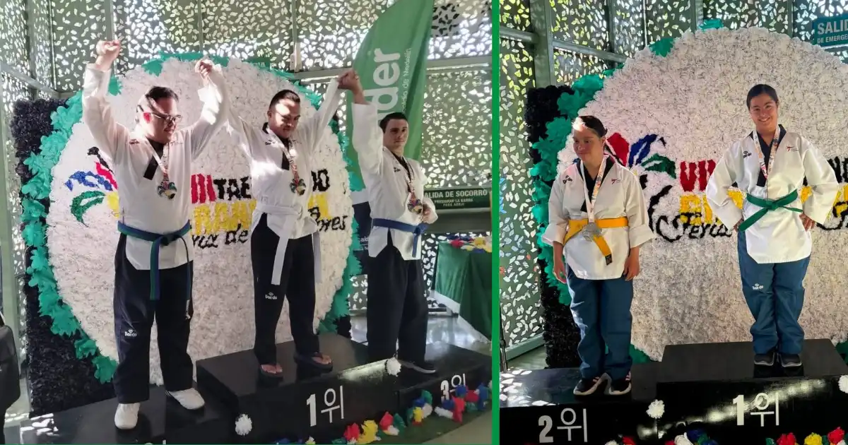 Cosecha de medallas del Poli en el Grand Prix de Para Taekwondo
