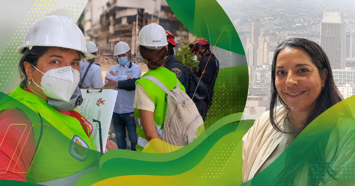 Docente Arabella Zapata participa en Misión de la Alcaldia de Medellín para evaluar zonas afectadas por riesgo