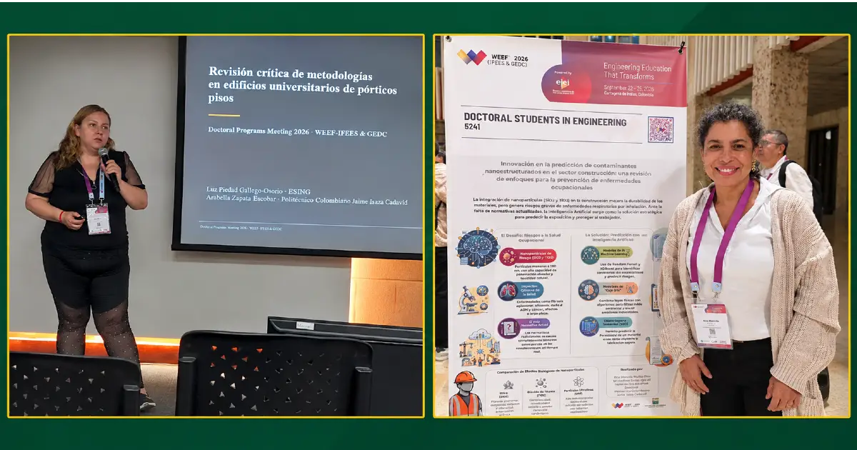 Estudiantes de Doctorado destacaron con sus investigaciones en el evento “Engineering Education That Transforms”