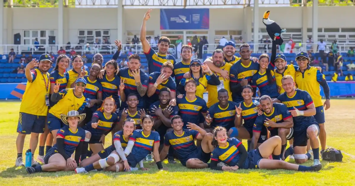 Cuota dorada: estudiantes se coronan campeones con la Selección Colombia de Rugby en los Juegos Centroamericanos y del Caribe 2026