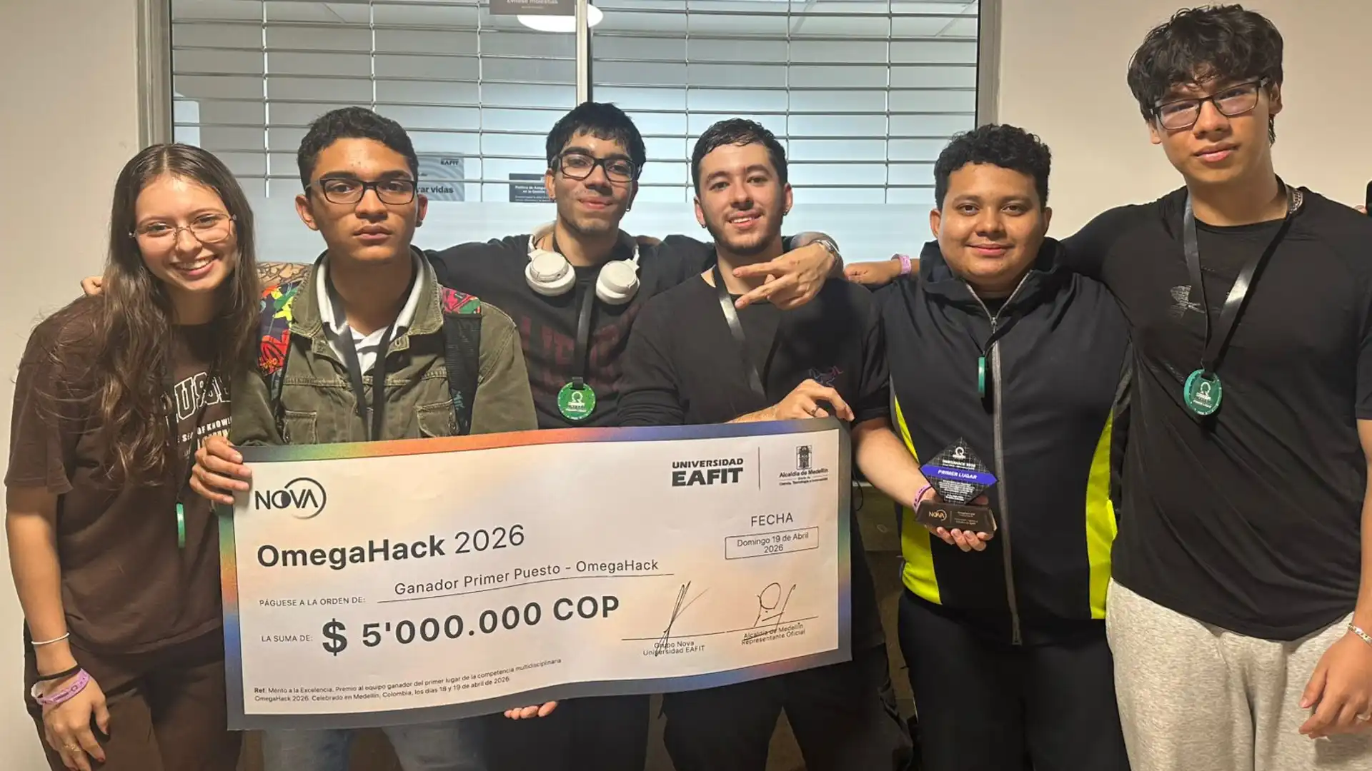 Ganadores Omegahack 2026