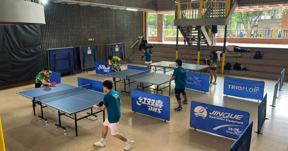 Intercambio deportivo fortalece la preparación de los deportistas de tenis de mesa