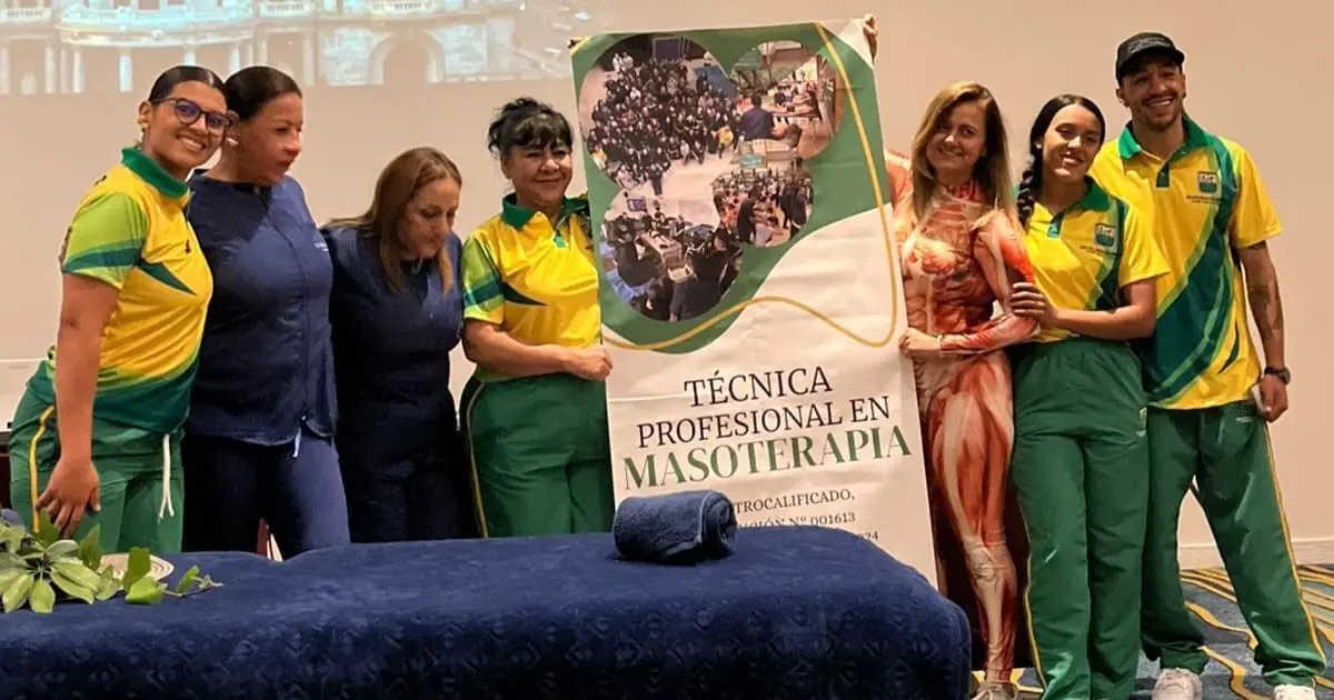Participantes del VI Torneo Internacional de Masoterapia