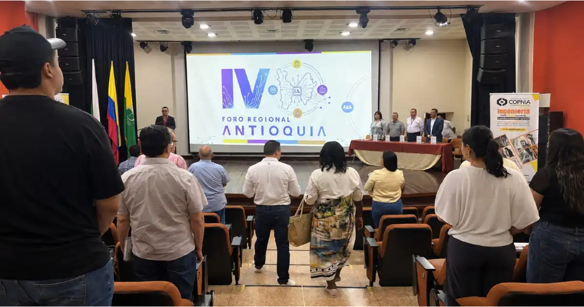 El Poli fue escenario del IV Foro Regional COPNIA Antioquia sobre inteligencia artificial
