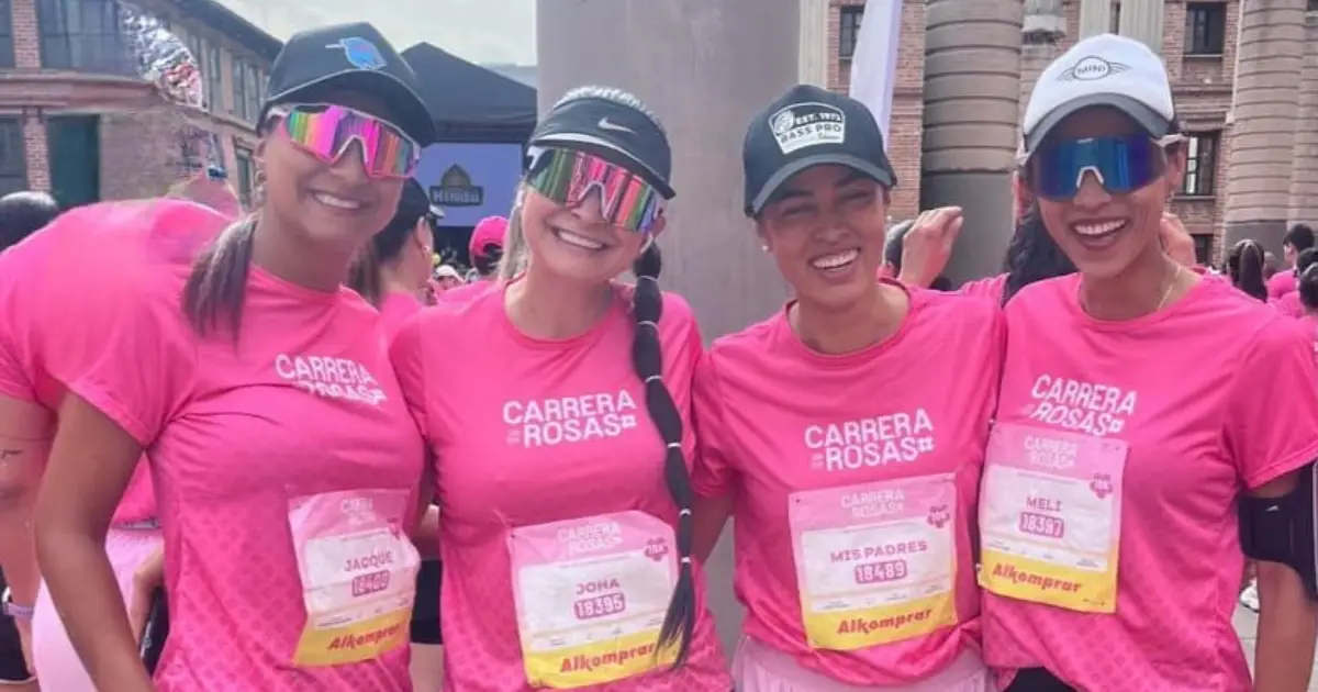 Representantes de la Facultad de Educación Física, Recreación y Deporte participaron en la Carrera de Las Rosas